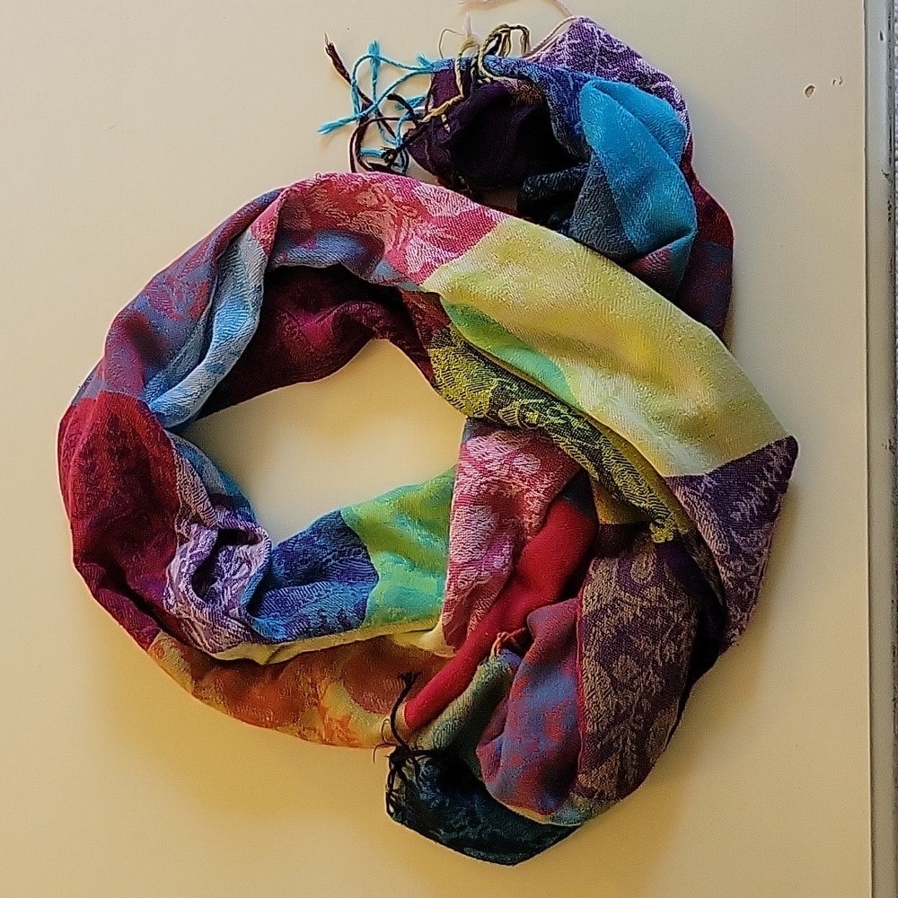 Multi-color Mid-weight Scarf